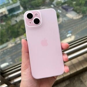 Apple Smartphone in Soft Pink
